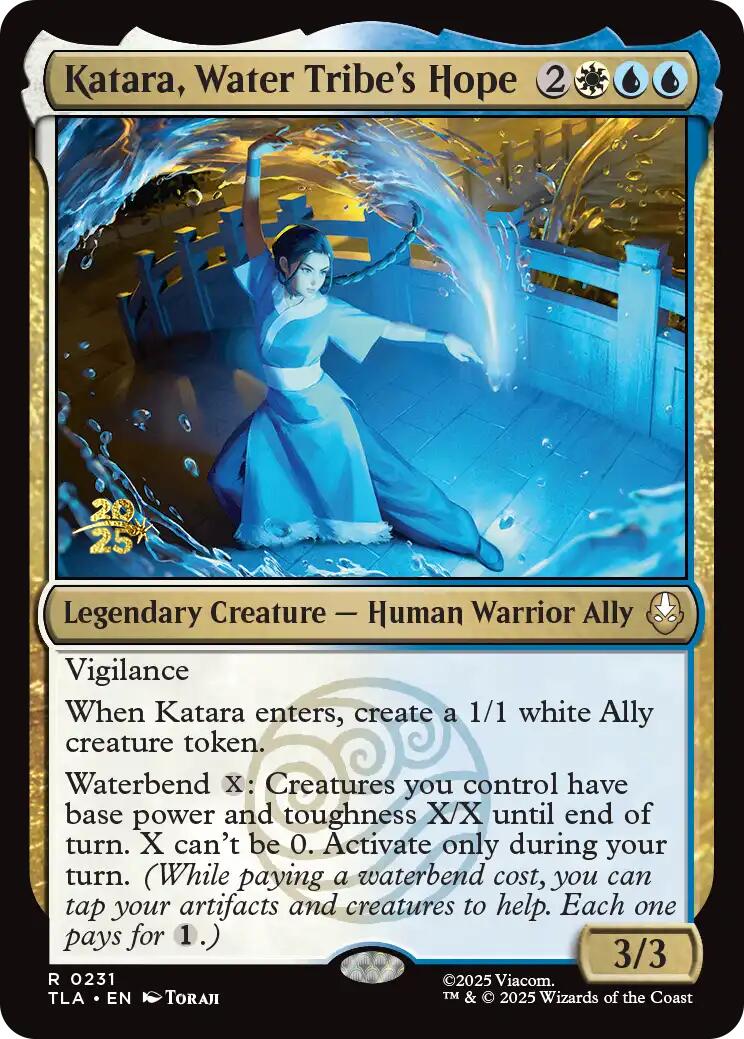 Katara, l'Espoir de la Tribu de l'Eau [Cartes de pré-lancement Avatar : Le Dernier Maître de l'Air]