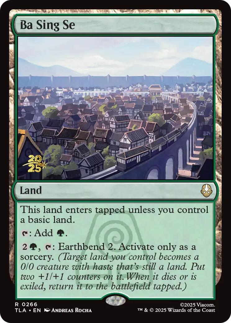 Ba Sing Se [Cartas de prelanzamiento de Avatar: La leyenda de Aang]