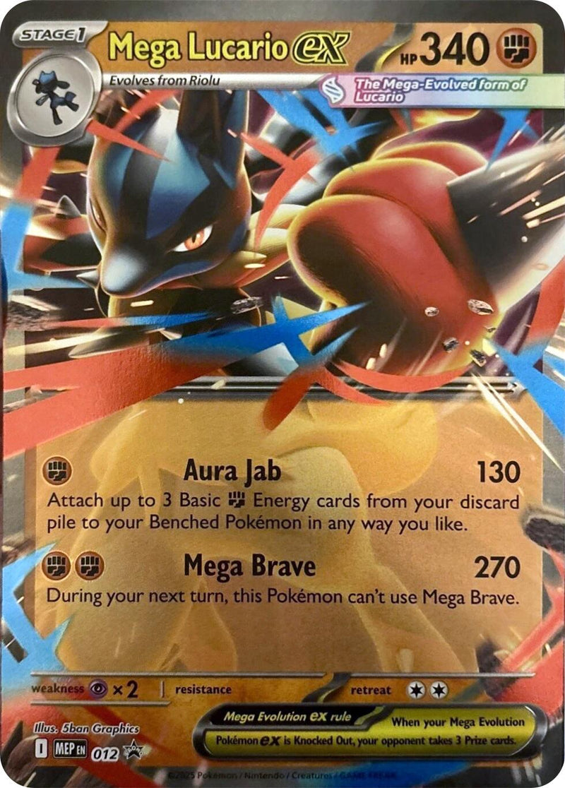 Mega Lucario ex (012) [Promo de Megaevolución]