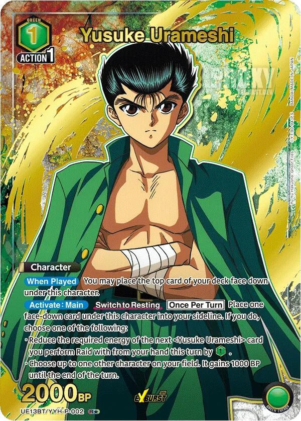 Image for Yusuke Urameshi (002) (R*) (UE13BT/YYH-P-002) (UE13BT) - Union Arena