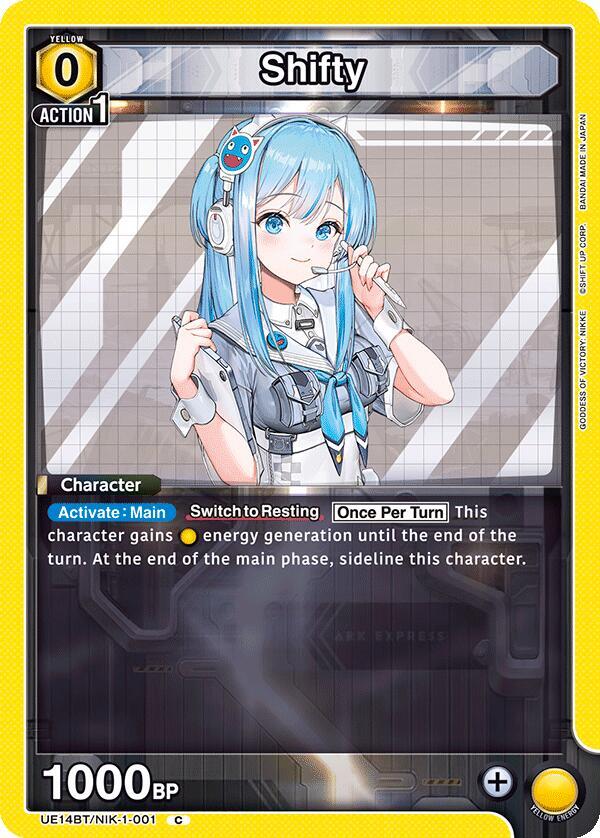 Shifty - UE14BT: GODDESS OF VICTORY: NIKKE (UE14BT-001)