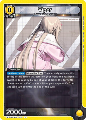 Viper (013) - UE14BT: GODDESS OF VICTORY: NIKKE (UE14BT)