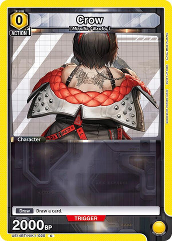 Crow (020) - UE14BT: GODDESS OF VICTORY: NIKKE (UE14BT-20)