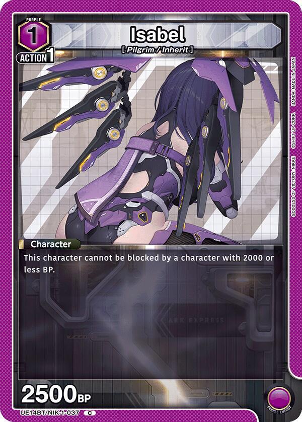 Isabel (037) - UE14BT: GODDESS OF VICTORY: NIKKE (UE14BT)
