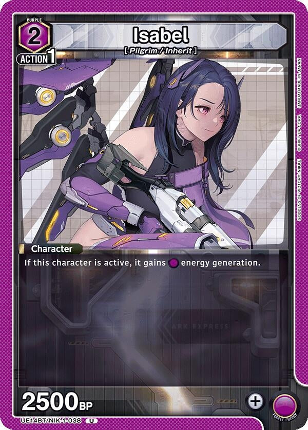 Image for Isabel (038) (UE14BT/NIK-1-038) (UE14BT) - Union Arena