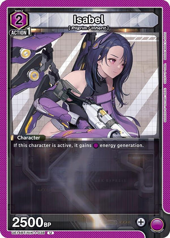 Image for Isabel (038) (UE14BT/NIK-1-038) (UE14BT) - Union Arena