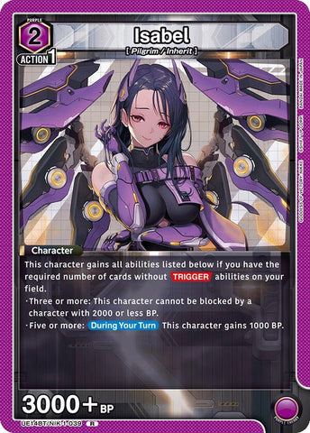 Image for Isabel (039) (UE14BT/NIK-1-039) (UE14BT) - Union Arena