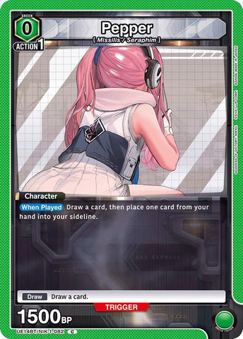 Image for Pepper (UE14BT/NIK-1-082) (UE14BT) - Union Arena