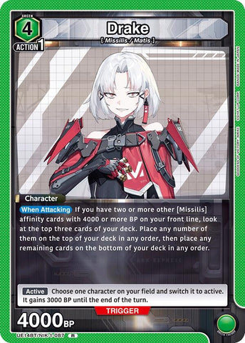 Image for Drake (087) (UE14BT/NIK-1-087) (UE14BT) - Union Arena