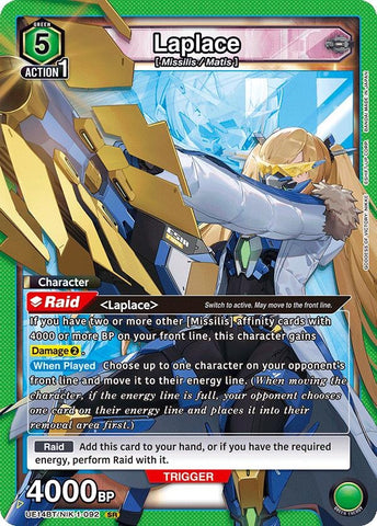 Image for Laplace (092) (UE14BT/NIK-1-092) (UE14BT) - Union Arena