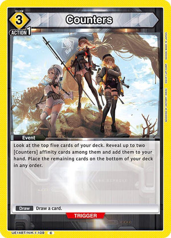 Counters - UE14BT: GODDESS OF VICTORY: NIKKE (UE14BT-109)