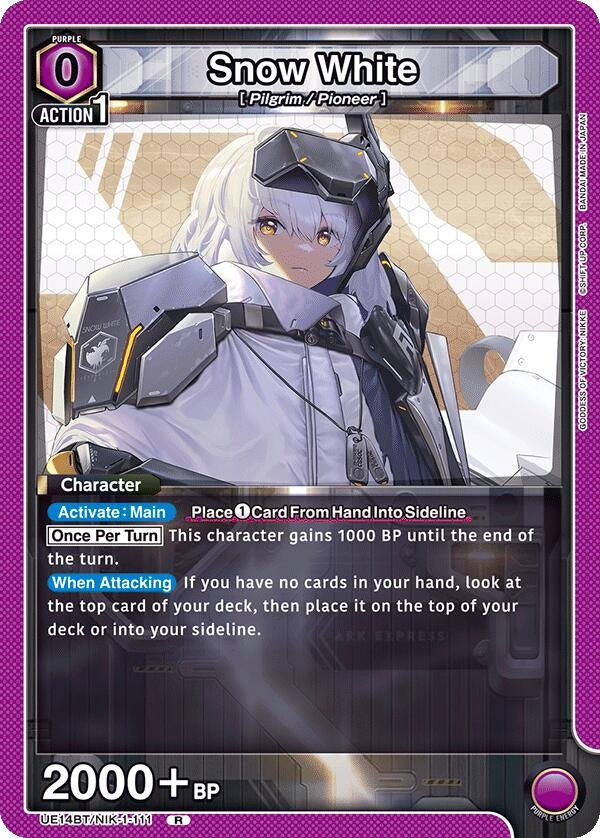 Image for Snow White (111) (UE14BT/NIK-1-111) (UE14BT) - Union Arena