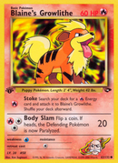 Growlithe de Blaine (62/132) [Desafío del Gimnasio 1ª edición]