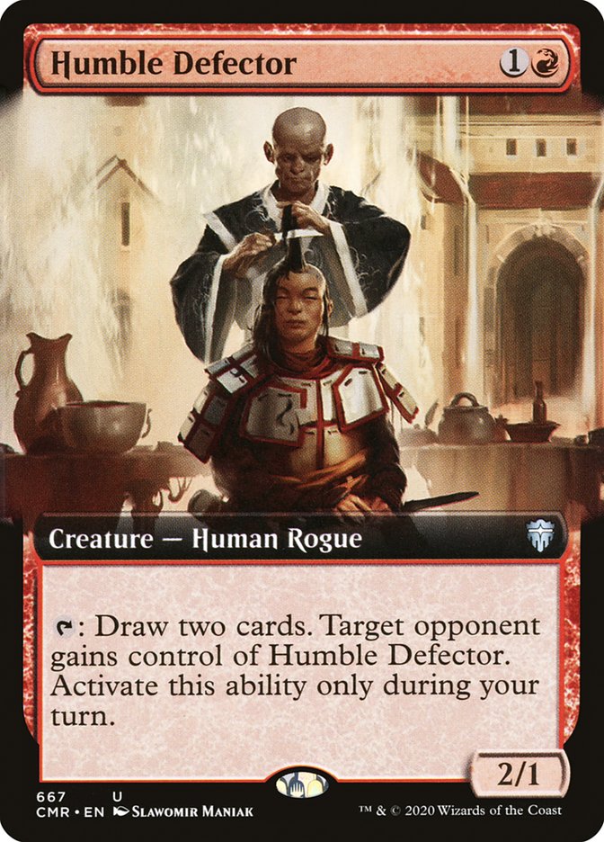Déserteur humble (Extended Art) [Commander Legends]