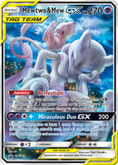 Mewtwo & Mew GX (SM191) [Soleil et Lune : Promos Étoile Noire]