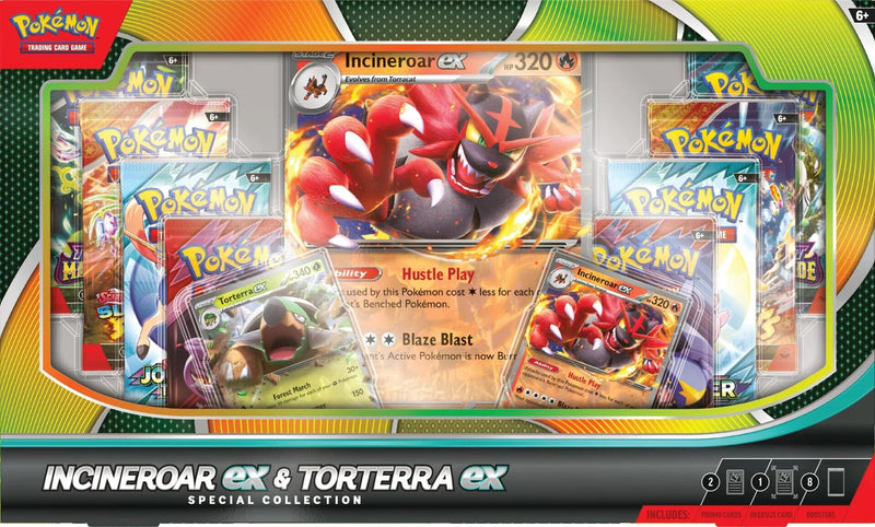 Collection spéciale Incineroar ex et Torterra ex