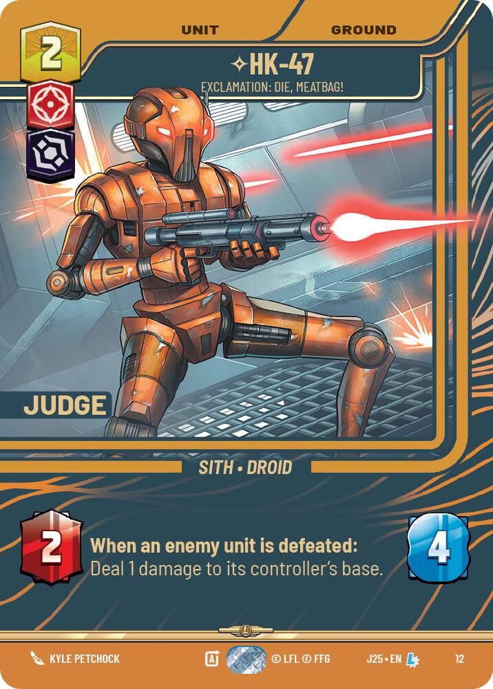 HK-47 - Exclamation : Meurs, sac à viande ! (12) (12) [Judge Promos]