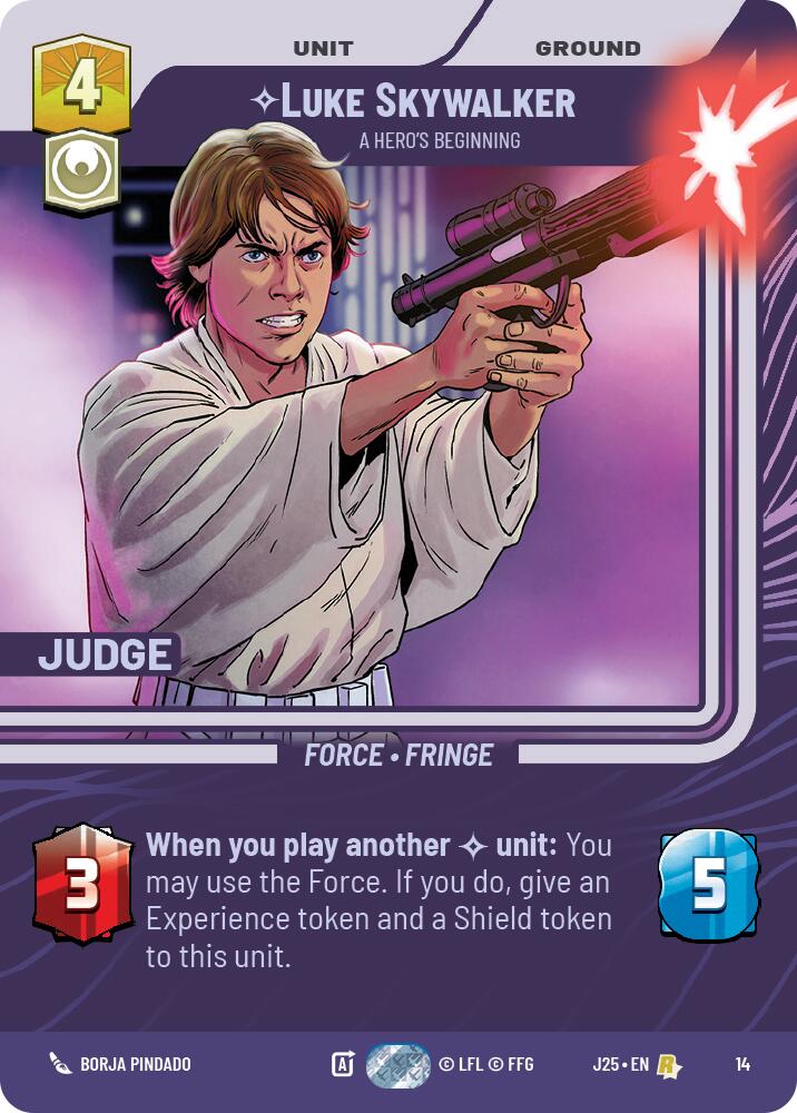 Luke Skywalker - Le début d'un héros (14) (14) [Judge Promos]