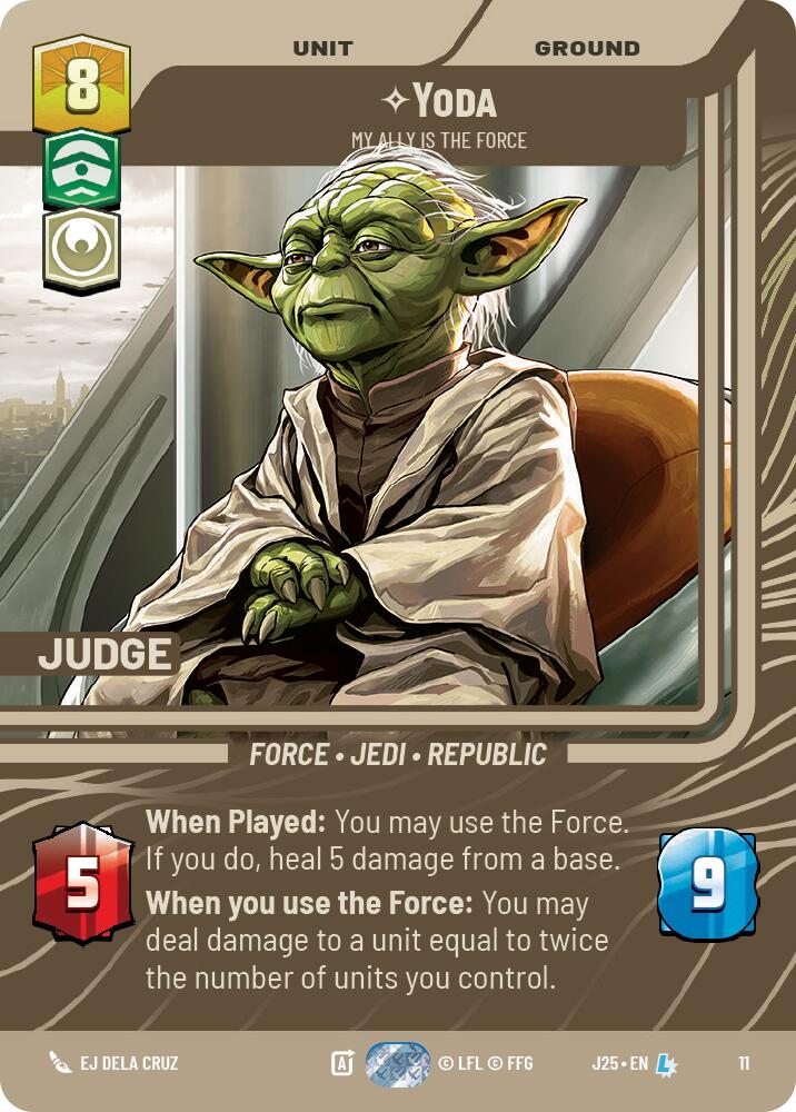 Yoda - Mon alliée est la Force (11) (11) [Judge Promos]