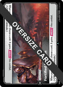 Image for Fortified Position (Oversized) (279/298) (OGS) - Riftbound: League of Legends Trading Card Game