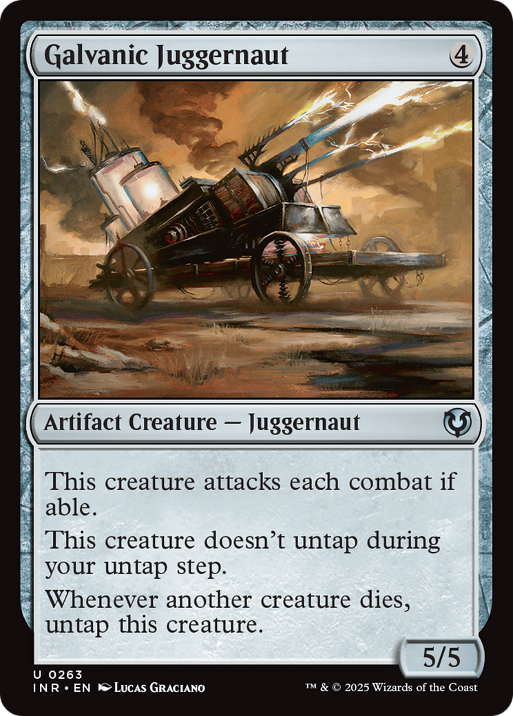 Juggernaut galvanique [Innistrad remasterisé]