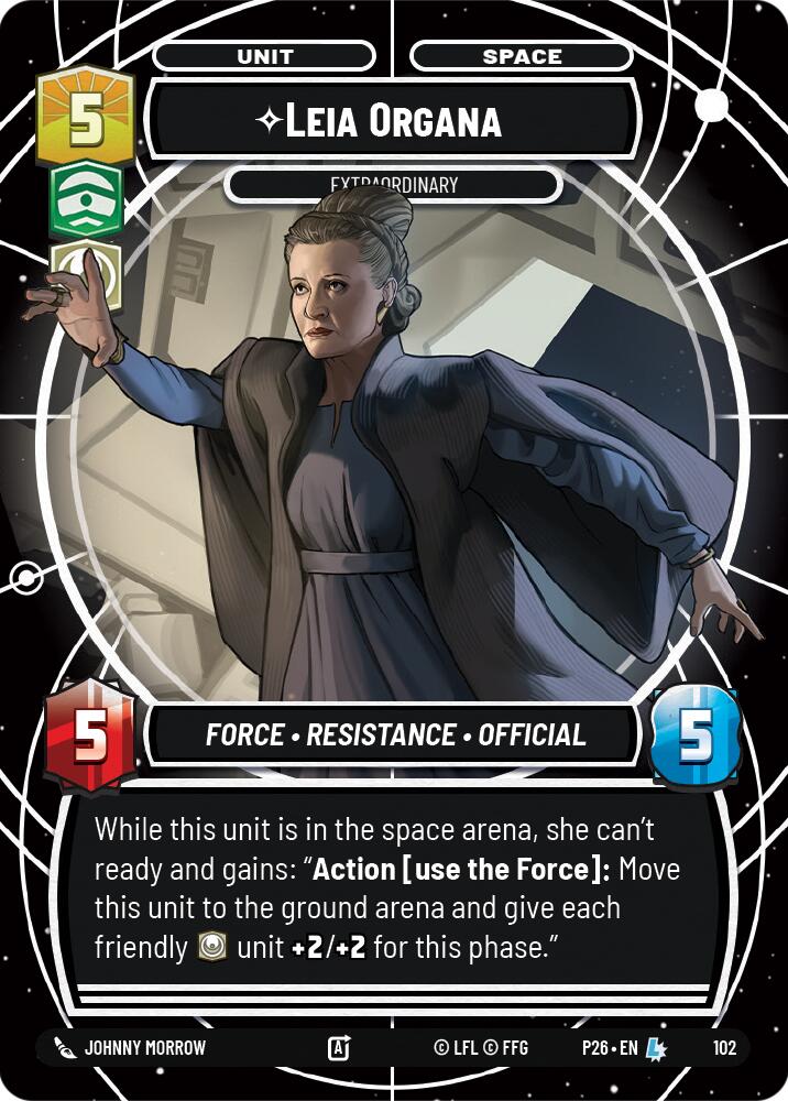Leia Organa - Extraordinaire (102) (102) [Promos de secteur et régionales : Saison 1]