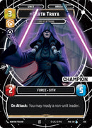 Darth Traya - Señora de la Traición (Campeona) (108) (108) [Promos de sector y regionales: Temporada 1]