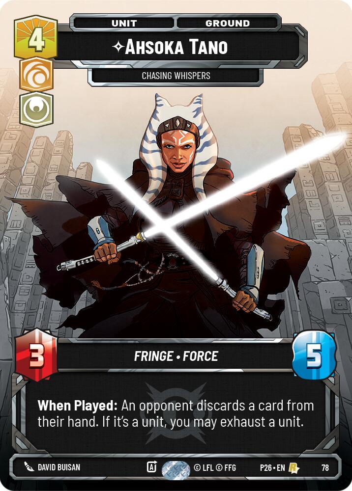 Ahsoka Tano - À la poursuite des murmures (78) (78) [Promotions sectorielles et régionales : Saison 1]