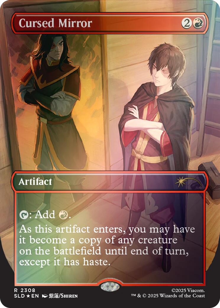 Cursed Mirror (Rainbow Foil) [Secret Lair Drop Series]