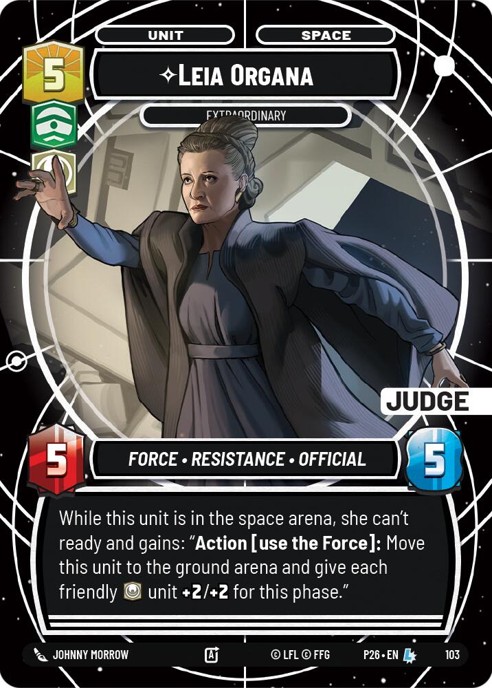 Leia Organa - Extraordinaria (103) (103) [Juez Promocional]