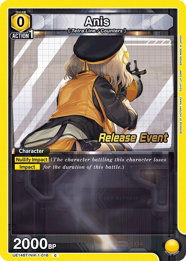 Image for Anis (016) (UE14BT/NIK-1-016) (UE14BT_RE) - Union Arena