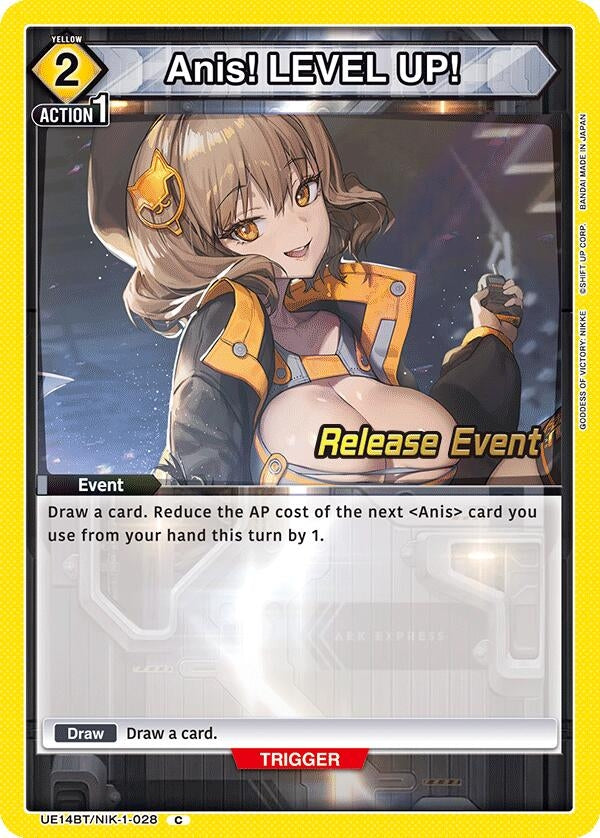 Image for Anis! LEVEL UP! (UE14BT/NIK-1-028) (UE14BT_RE) - Union Arena