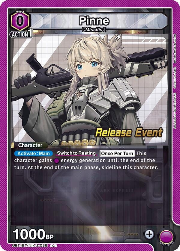 Image for Pinne (UE14BT/NIK-1-036) (UE14BT_RE) - Union Arena