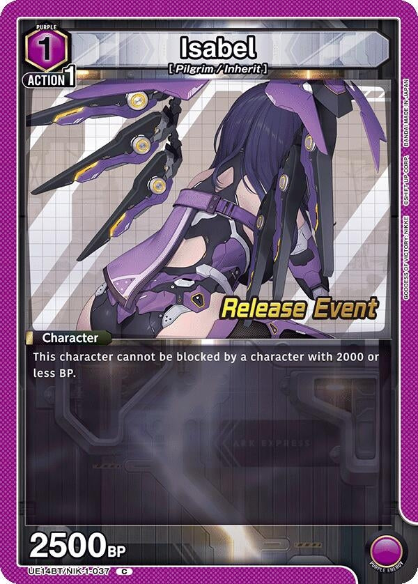 Image for Isabel (037) (UE14BT/NIK-1-037) (UE14BT_RE) - Union Arena