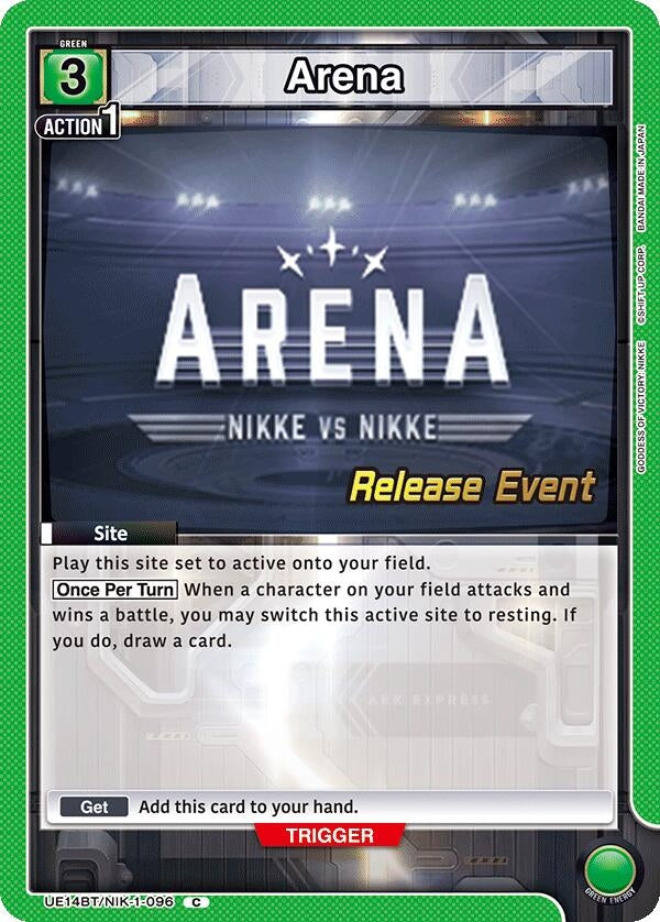 Image for Arena (UE14BT/NIK-1-096) (UE14BT_RE) - Union Arena