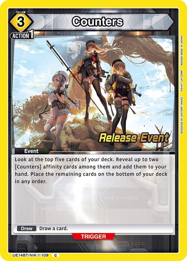 Image for Counters (UE14BT/NIK-1-109) (UE14BT_RE) - Union Arena