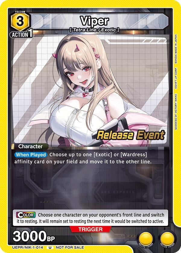 Image for Viper (014) (UEPR/NIK-1-014) (UE14BT_RE) - Union Arena