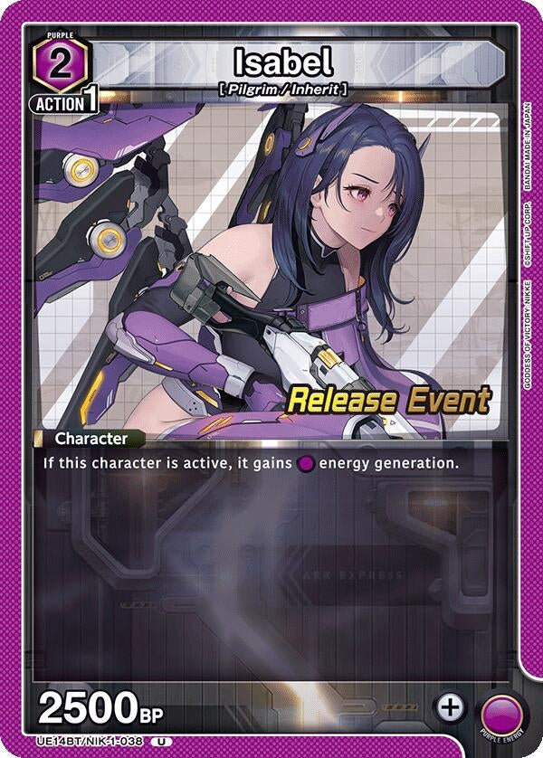 Image for Isabel (038) (UE14BT/NIK-1-038) (UE14BT_RE) - Union Arena
