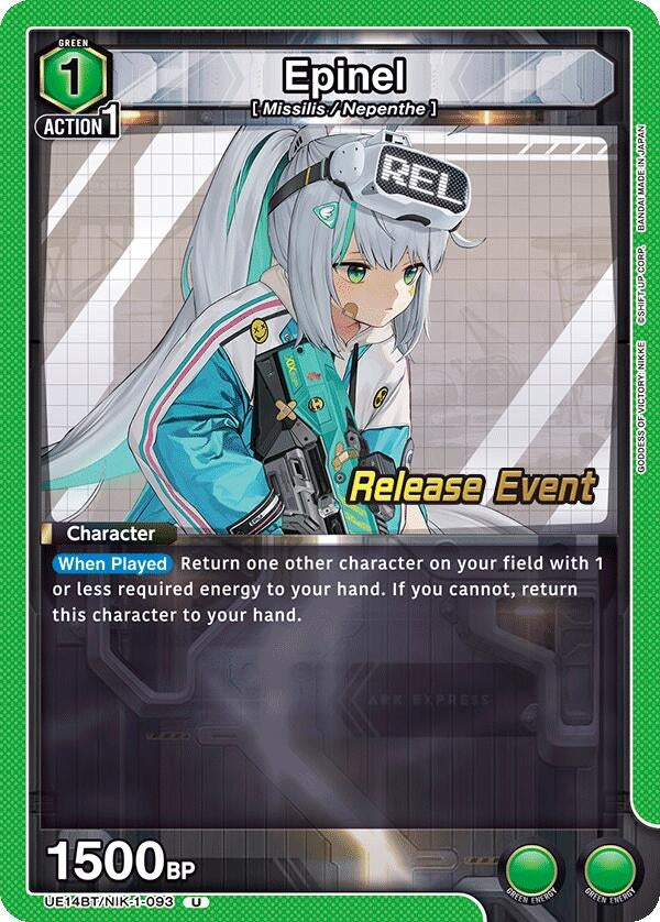 Image for Epinel (UE14BT/NIK-1-093) (UE14BT_RE) - Union Arena
