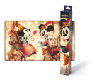 Tapis de jeu métallisé (Mickey Mouse & Minnie Mouse)
