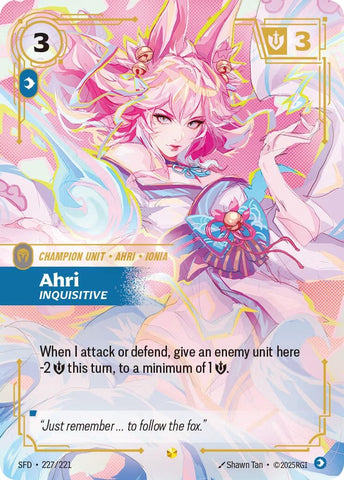 Ahri - Inquisitiva (Exceso de números) (227/221) (SPF)