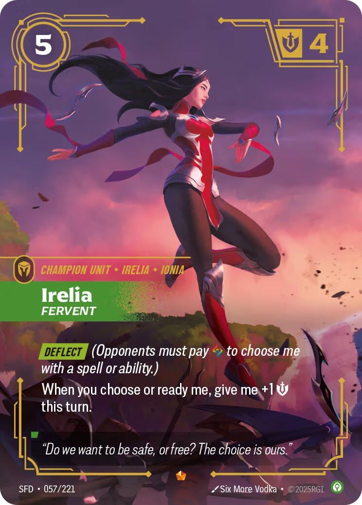 Irelia - Fervent (057/221) (SPF)