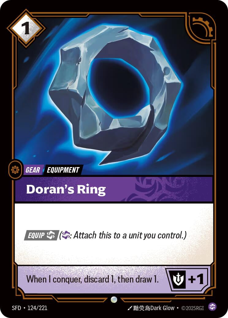 Anneau de Doran (124/221) (SPF)