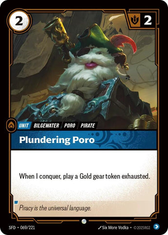 Pillage du Poro (069/221) (SPF)