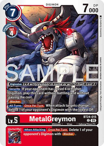 MetalGreymon [BT24-015] [Viajero del Tiempo]