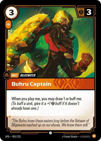 Capitaine Buhru (091/221) (SPF)