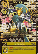 Renamon [ST22-02] (Alternate Art) [Starter Deck: Amethyst Mandala Advanced Deck Set]