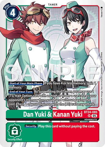 Dan Yuki y Kanan Yuki [BT24-085] [Viajero del Tiempo]