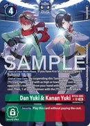 Dan Yuki et Kanan Yuki [BT24-085] (Art Alternatif) [Time Stranger]