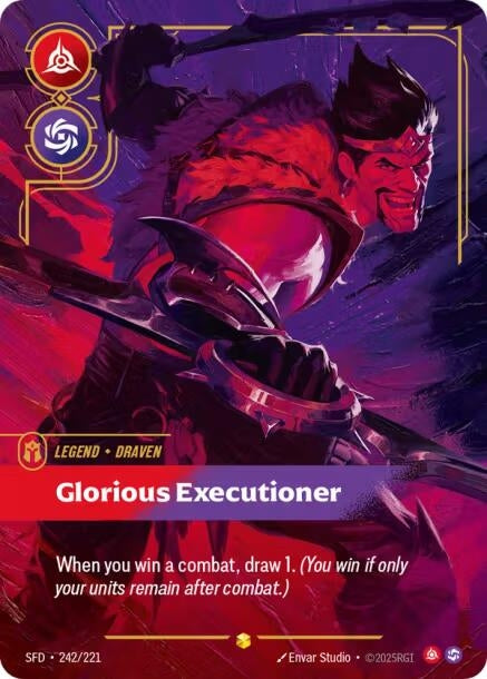Draven - Glorious Executioner (Overnumbered) (242/221) (SPF)